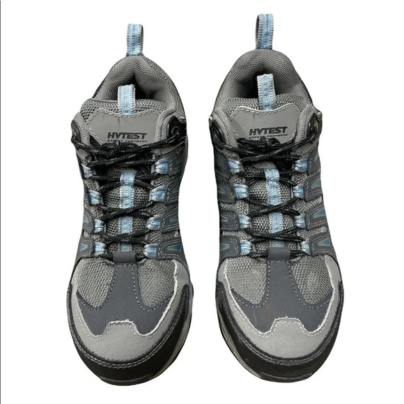 HYTEST EH Steel Toe athletic work safety shoe K11101 size 4.5M medium width - Picture 3 of 14